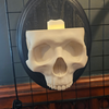 Skull Wall Sconce Tea Light Holder – Gothic Home Decor – Halloween Candle Holder – Macabre Gift Idea – Creepy Wall Art